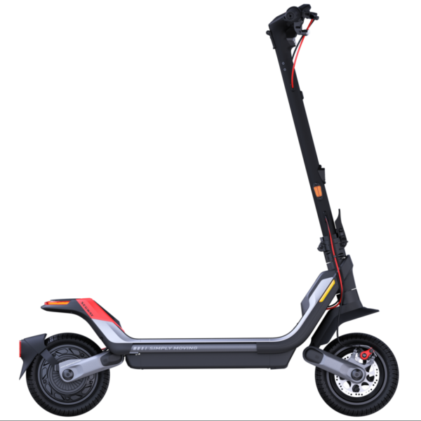 Segway KickScooter P100SE trottinette électrique vue de côté