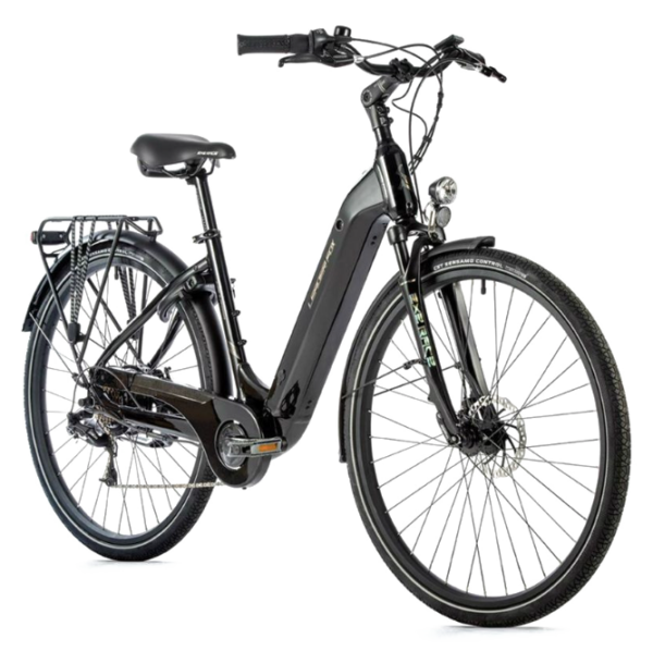 Vélo électrique noir