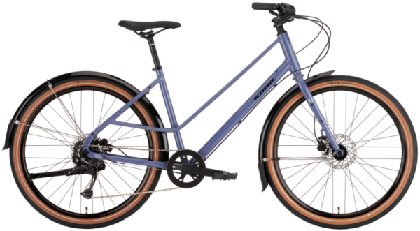 vélo bleu Kona