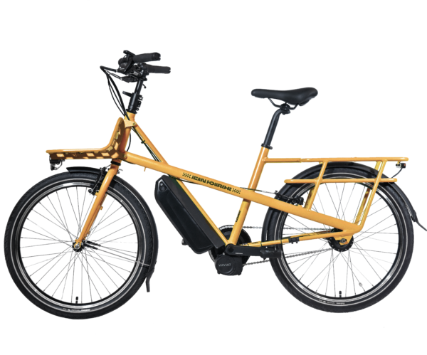 Présentation du vélo électrique Jean Fourche dans le nouveau coloris jaune